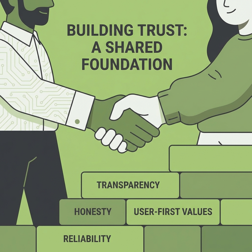 Building tools users trust illustration