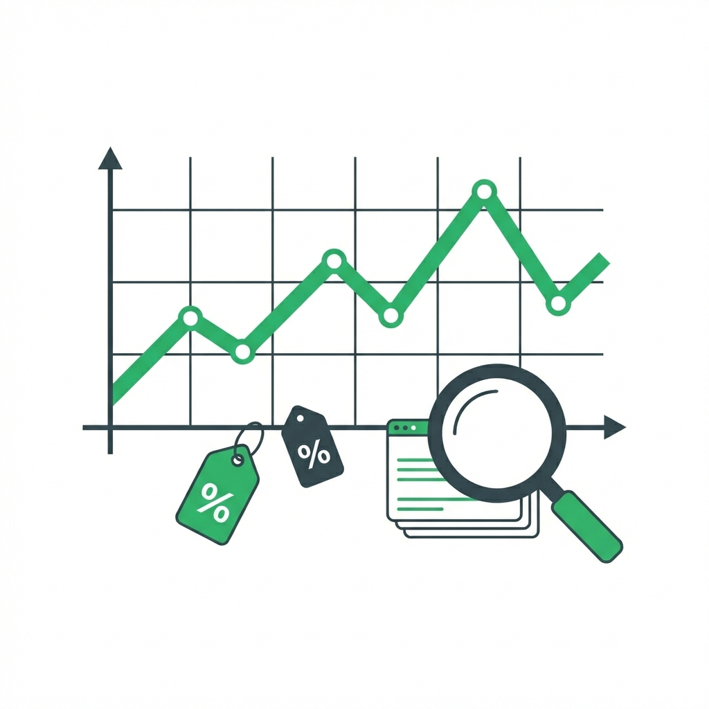 Price history illustration