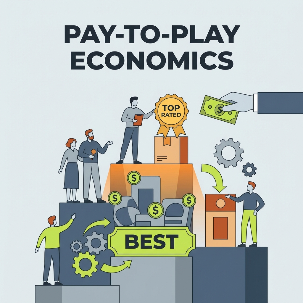 Pay-to-play economics illustration